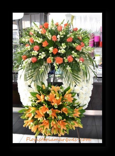 Corona doble cabezal naranja