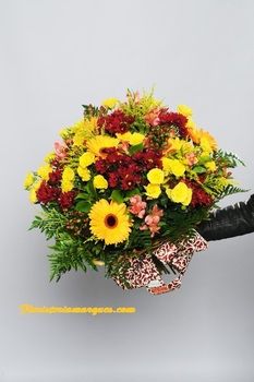 Ramo variado tonos amarillos