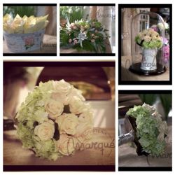 Románticas composiciones para tu boda